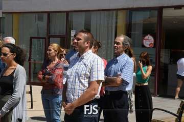 Telde rinde homenaje a las víctimas del terrorismo/TA y Francisco Javier Santana.